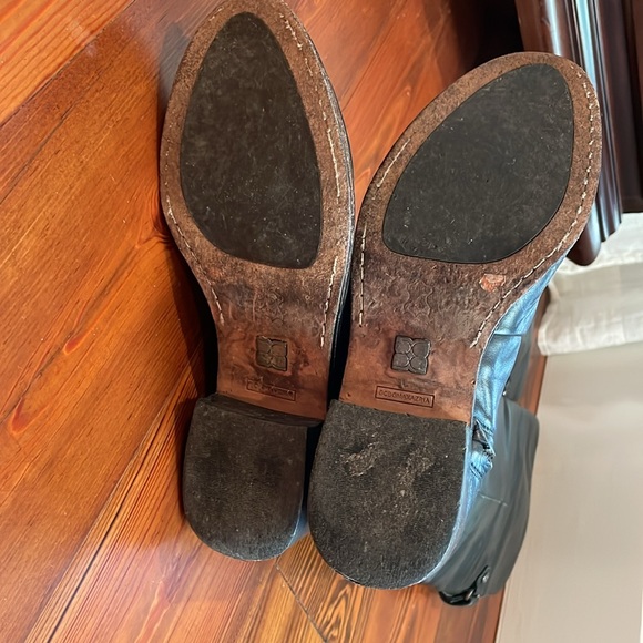 Black leather over the knee boots | size 6 - Picture 5 of 9